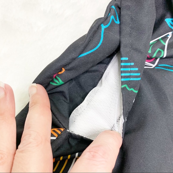 Jake Austin Cocktail Vacay Themed Swim Trunks - Picture 3 of 7